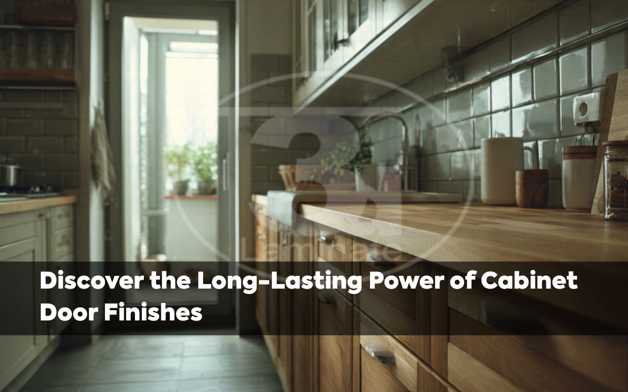 Cabinet door finishes durability test in a busy kitchen with daily use and easy wiping